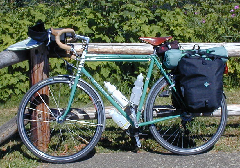 vintage touring bike